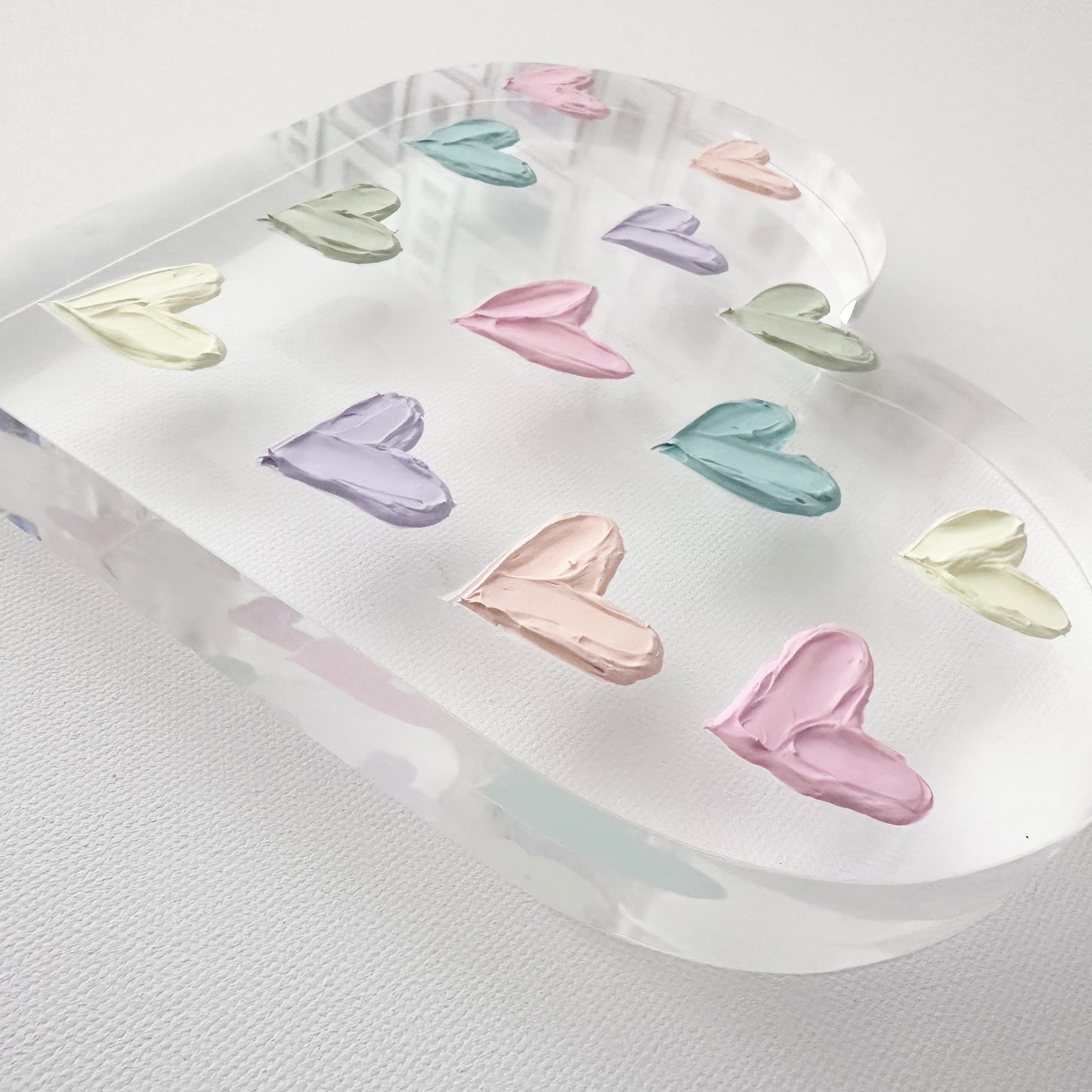 Acrylic Candy Hearts
