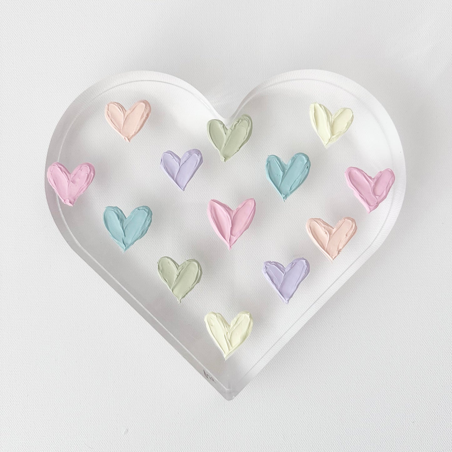 Acrylic Candy Hearts