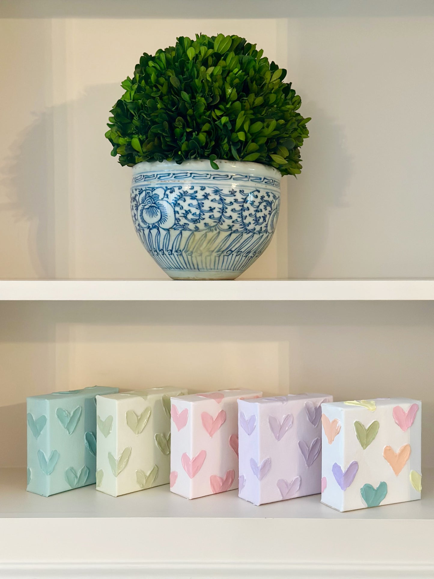 Green Candy Hearts