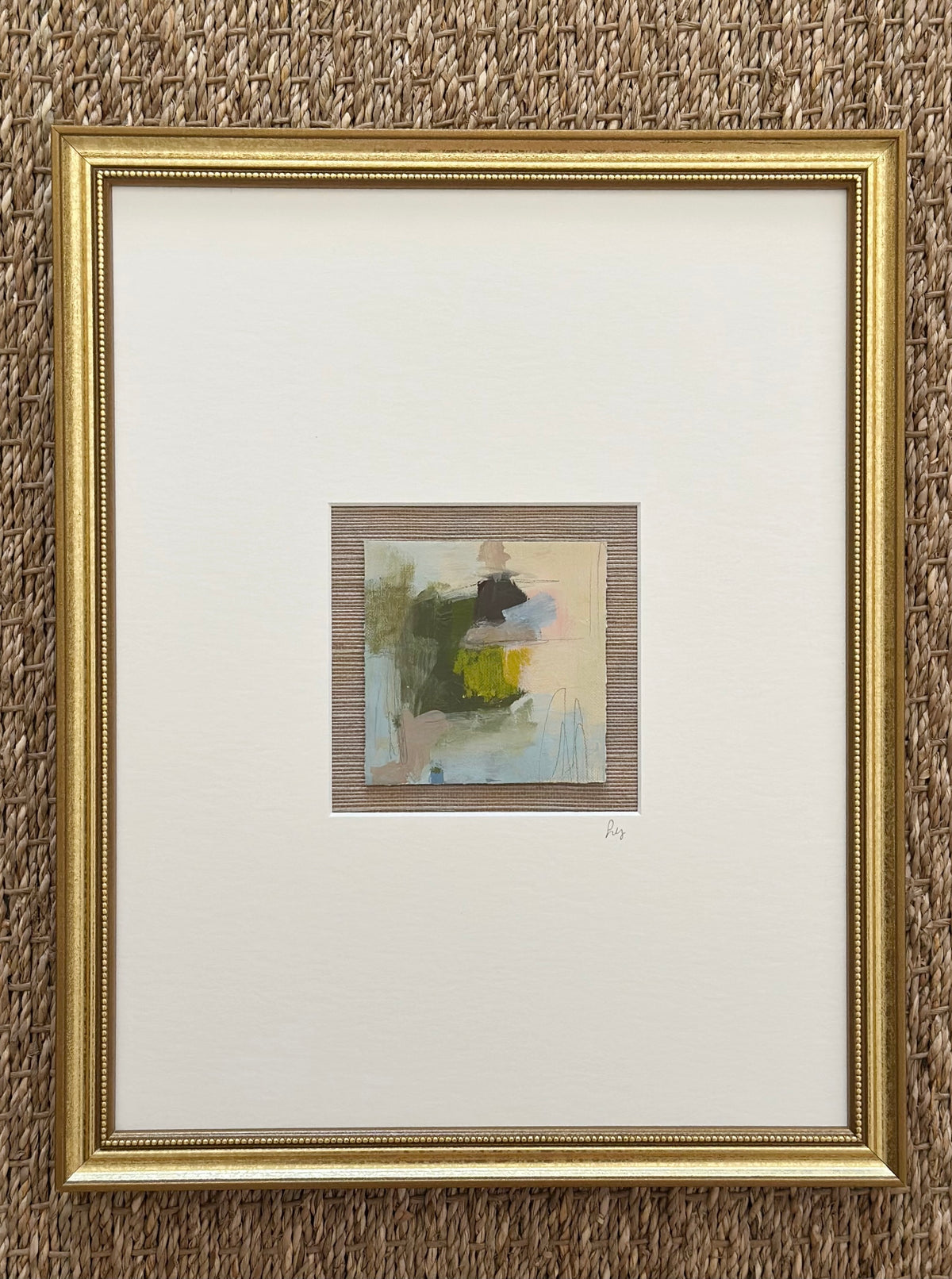 Quietly Collected | Set of Four Original Abstracts