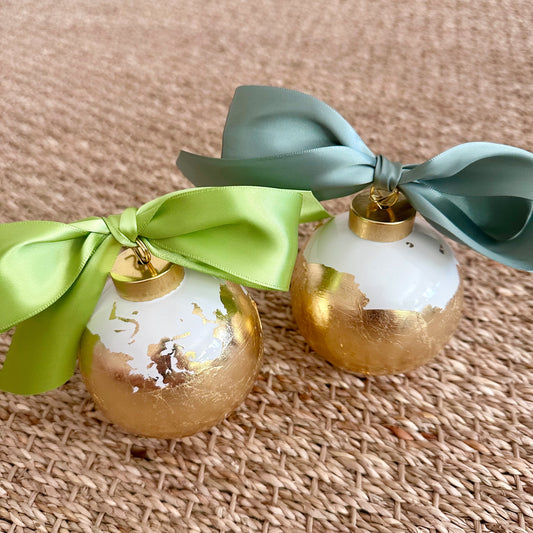 Gold Leaf Abstract Ornament