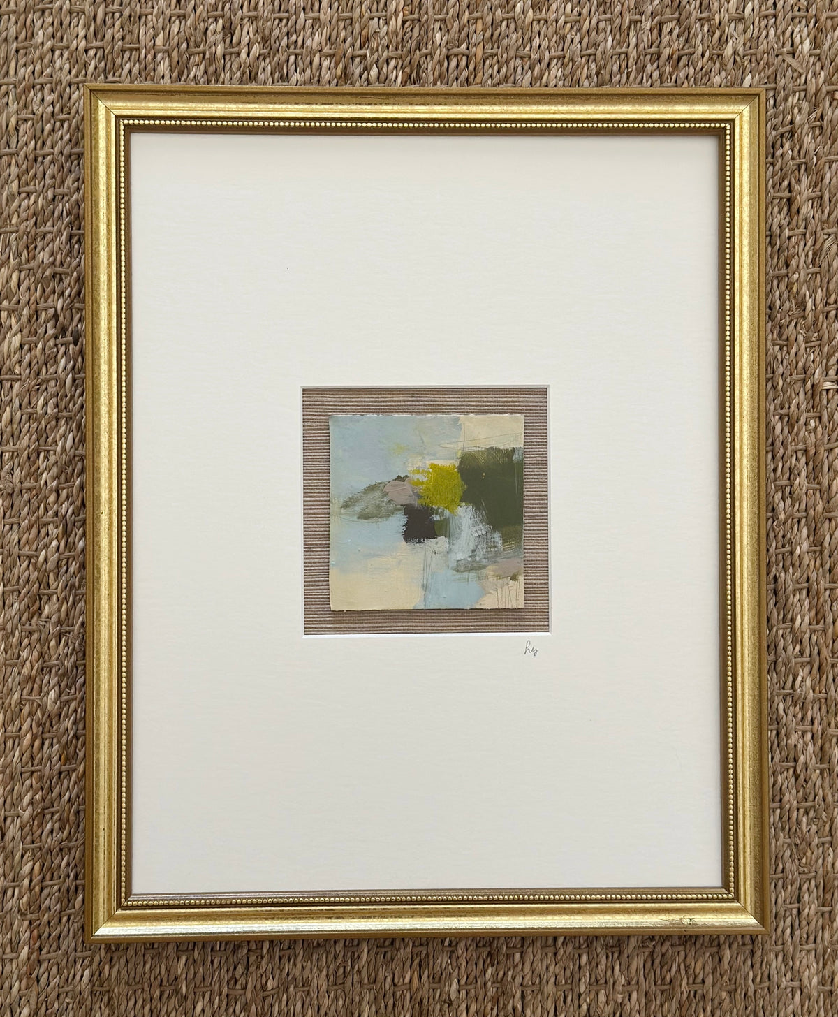 Quietly Collected | Set of Four Original Abstracts