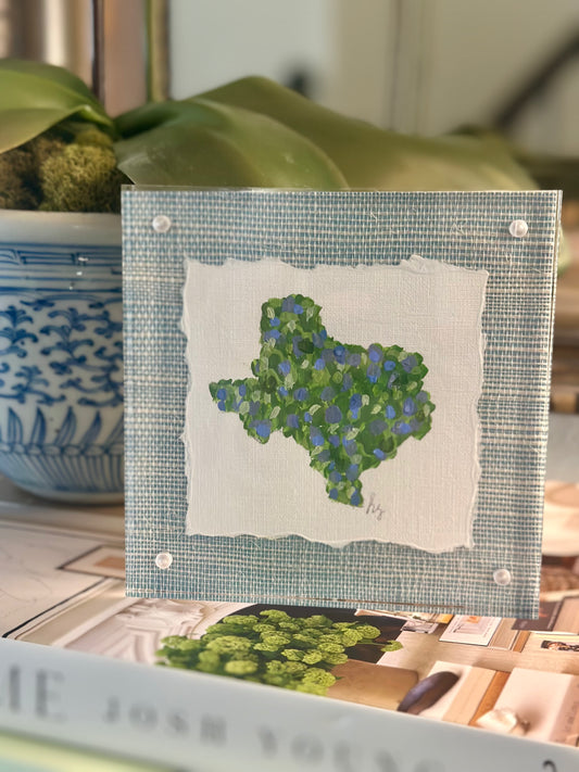 PRE-ORDER Framed Texas Bluebonnets